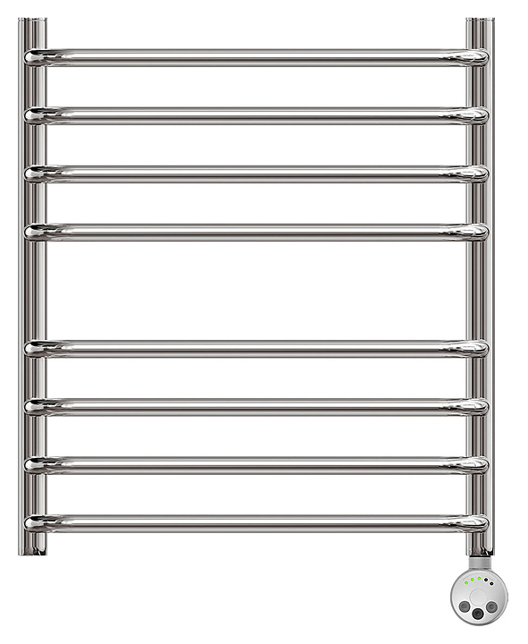 Полотенцесушитель электрический Point Нептун Премиум PN09156SE П8 500x600, хром