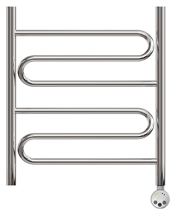 Полотенцесушитель электрический Point Юпитер PN01156E П2 500x600, хром