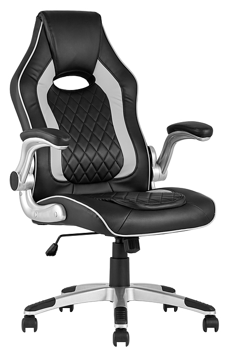 Кресло игровое TopChairs Macan серое