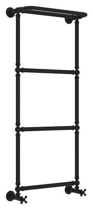 Полотенцесушитель водяной Сунержа Ренессанс 1386 126x50 см матовый черный