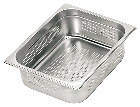 Гастроемкость Paderno 14205-06 GN 1/2-65 (325х265х65) перф., нерж. сталь