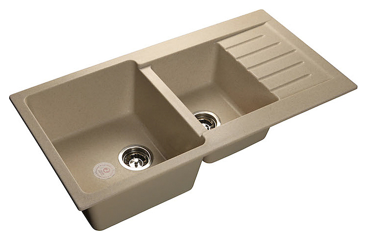 Кухонная мойка GranFest Practik GF-P-980KL бежевый