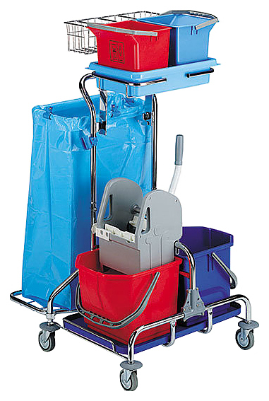 Тележка уборочная TTS Elvis ET20 многофункциональная с отжимом Tec