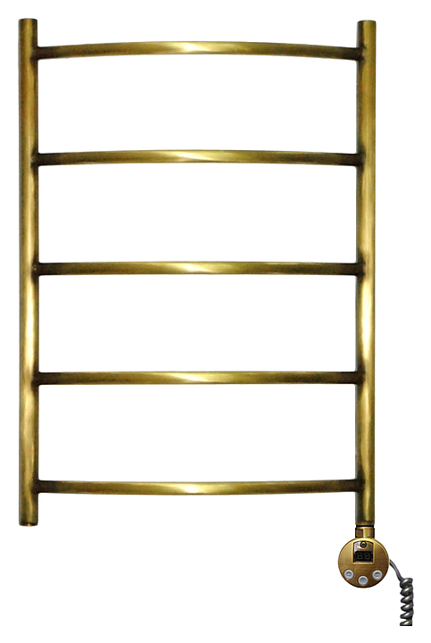 Полотенцесушитель электрический Domoterm Калипсо П5 50х70 см АБР ER, правый, античная бронза