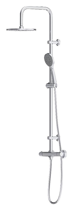 Стойка душевая с термостатом Dorff New plus D0710400 хром
