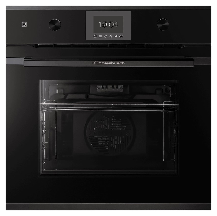 Духовой шкаф с пиролизом Kuppersbusch BP 6350.0 S6  Black Steel 3600 Вт 70 л 595х559х595 мм черный