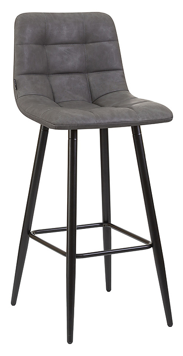 Стул барный DOBRIN 8078-LML-N NICOLE (антрацит) 2 шт.