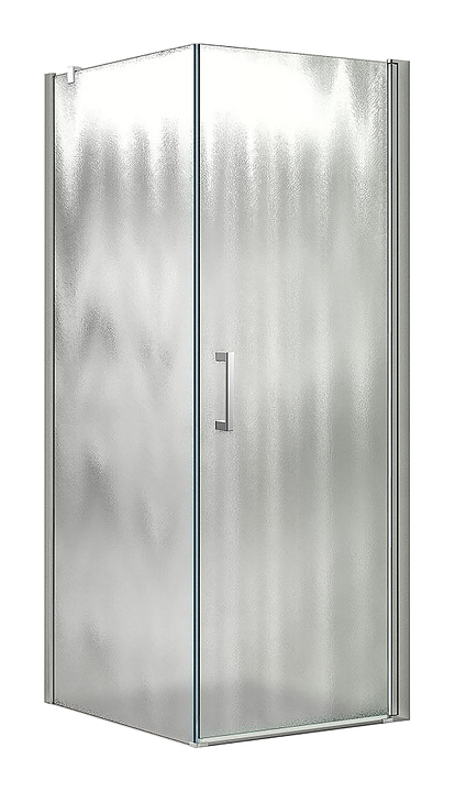 Уголок душевой Vincea Orta VSR-1O9090CH-L 90х90 см, левый, стекло шиншилла, хром