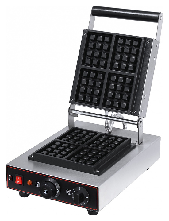 Вафельница электрическая Hualian HWB-1S для бельгийских вафель