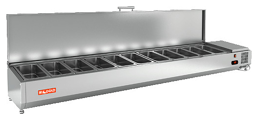 Витрина холодильная HICOLD VRTU 2495 (1/4)
