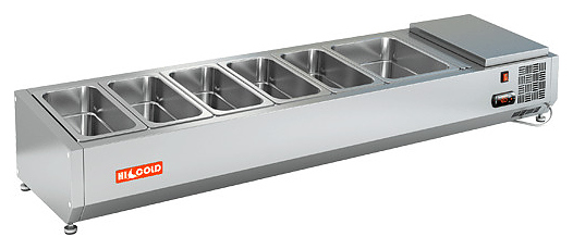 Витрина холодильная HICOLD VRTO 1525 (1/3)