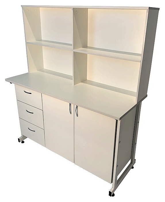 Стол-тумба лабораторный Мед Мебель СТл 18.009 с РУ