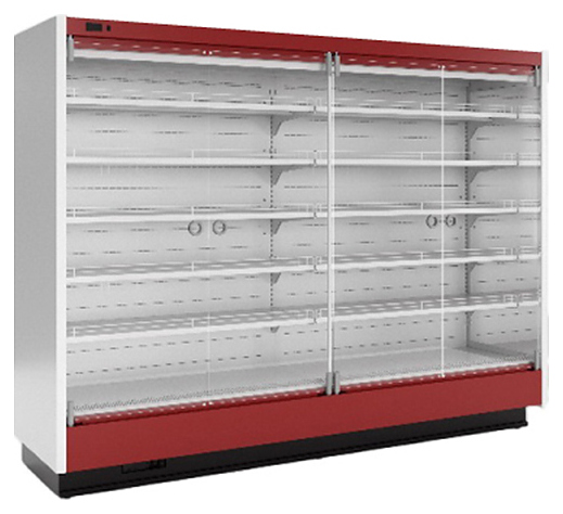 Горка холодильная для пресервов Марихолодмаш София 195/71 ВХСп-2,5 (фронтальное остекление - двери стеклопакет)