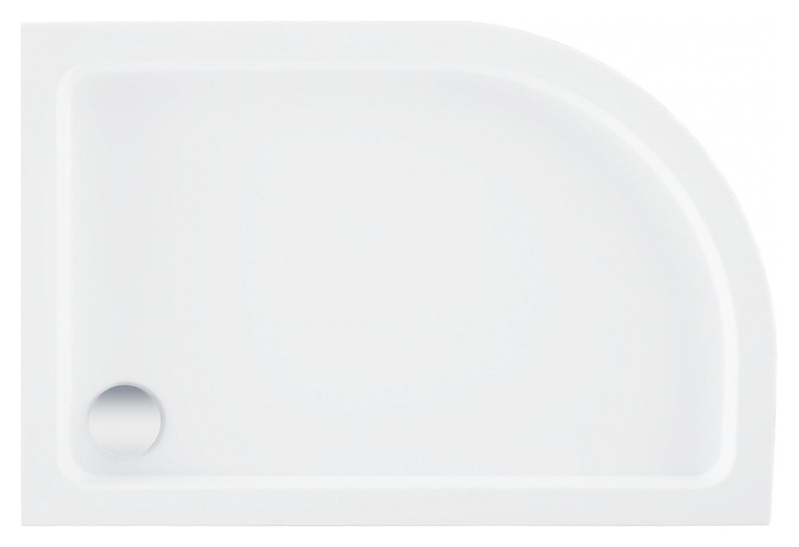 Поддон душевой Aquanet GL180 120x80 R акрил, асимметричный, правосторонний