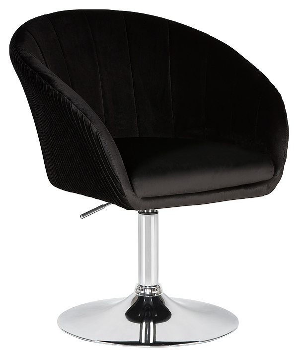 Кресло обеденное DOBRIN 8600-LM EDISON (черное)