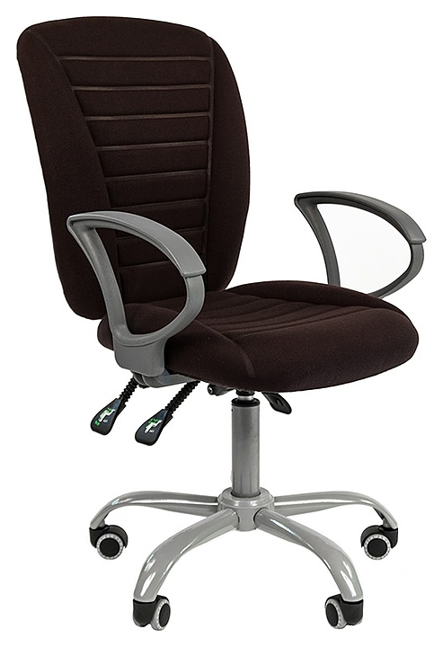 Кресло офисное Chairman 9801 ЭРГО, черное