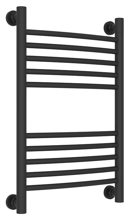 Полотенцесушитель водяной Сунержа Богема+ 60x40 см с выгнутой перемычкой, темный титан муар