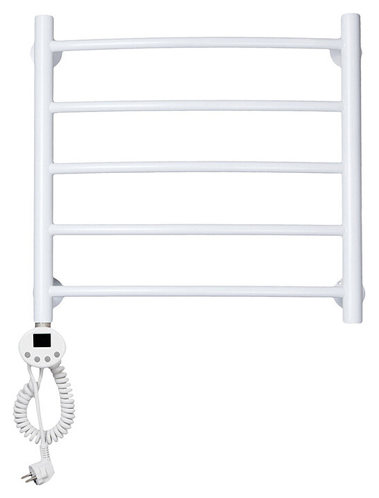 Полотенцесушитель электрический Domoterm Калипсо П5 50х50 см EL БЕЛ, левый, белый