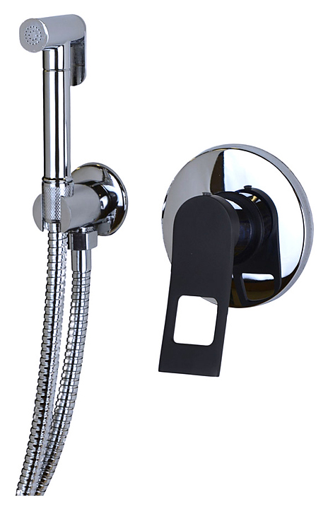 Душ гигиенический Bronze de Luxe Element EL28CB хром, черный