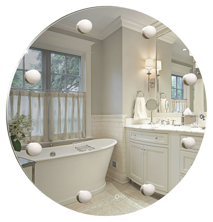 Зеркало Silver Mirrors Odry LED-00002480 77х77 см