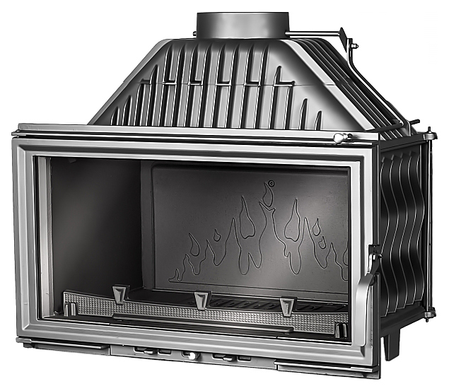 Чугунная каминная топка KAW-МЕТ W15 (12 кВт)