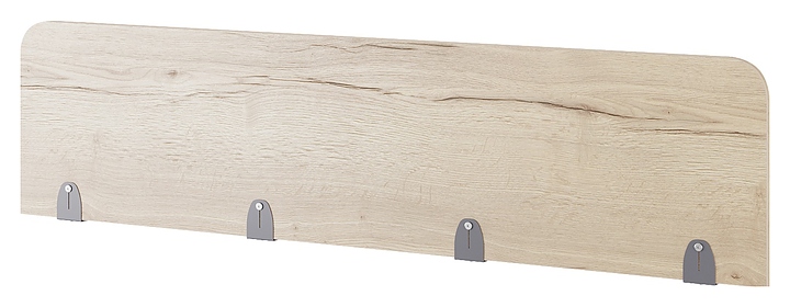 Верхний экран-перегородка КОБОР EV-100 graphite/natural (ЛДСП)