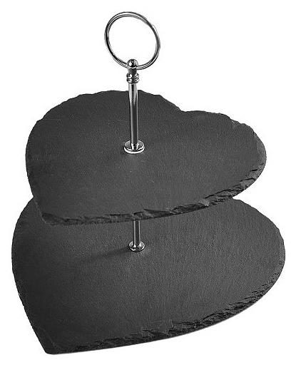 Этажерка MGprof 73537 сердце, сланец, черная