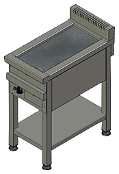 Плита газовая Теппан-яки Heidebrenner BPD 01 