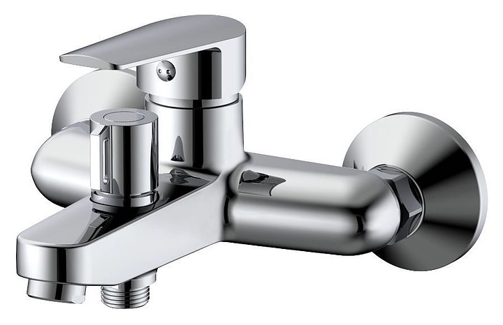 Смеситель для ванны и душа VODA Hill HI 54 без аксессуаров