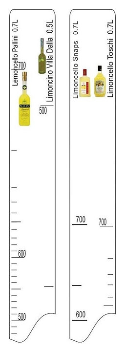 Барная линейка P.L. Proff Cuisine Lemoncello Pallini / Snaps / Toschi (0,7 л) Villa Dalla (0,5 л)