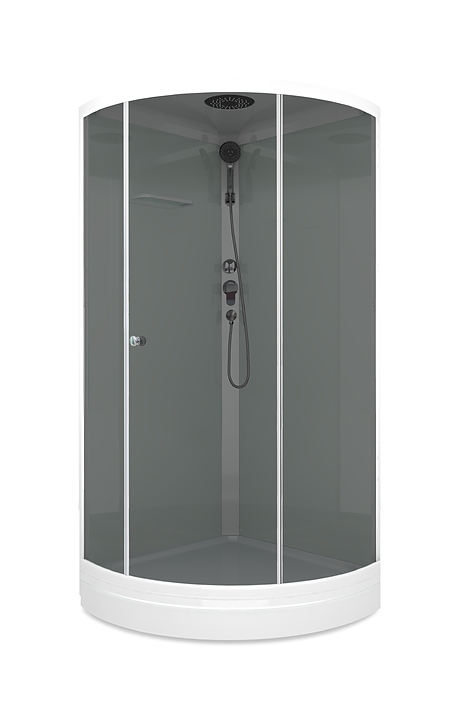 Душевая кабина Domani-Spa Simple 99 DS01Sm99LWT00 90х90 см