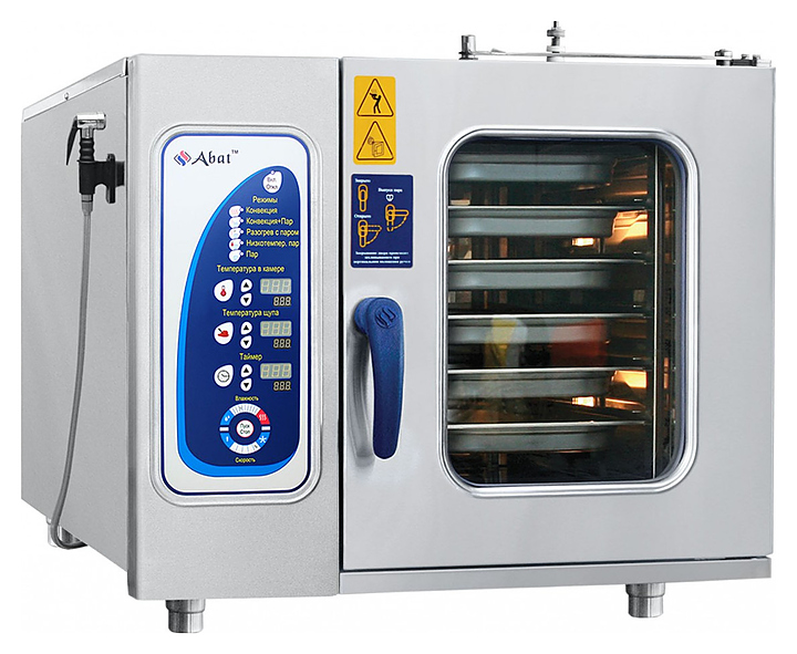 Пароконвектомат Abat ПКА 6-1/1ПМФ