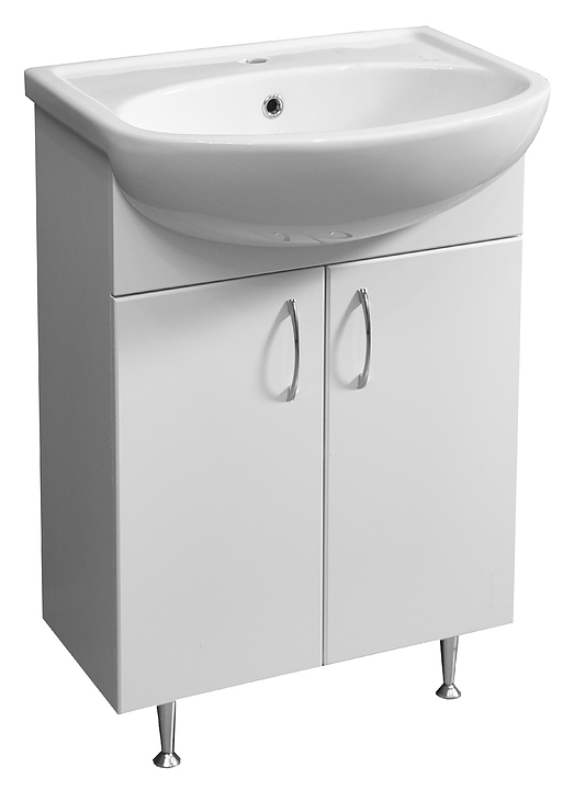 Тумба напольная Stella Polar Концепт 55 ЭКО SP-00000047, белая