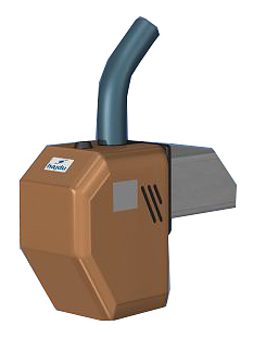 Пеллетная горелка HAJDU E1-24
