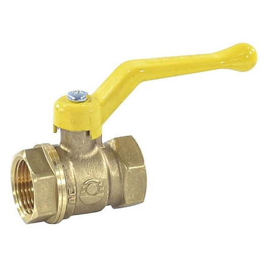 Кран шаровой VALFEX латунь газ 11Б27фтМ Ду 50 Ру25 ВР полнопроходной рычаг