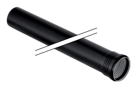 Труба с раструбом Geberit Silent-PP 390.504.14.1 Дн 110х3,6, в/к, 1 метр