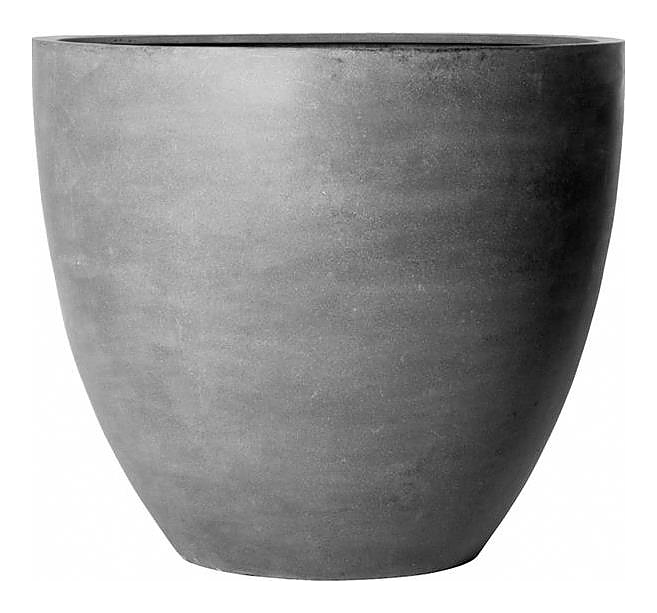 Кашпо Pottery Pots Jumbo Jesslyn (83х73 см) серое матовое