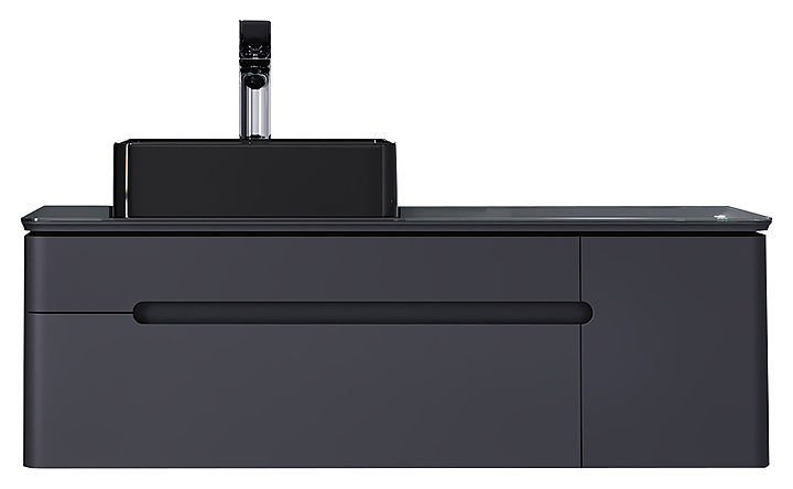 Тумба под раковину Jorno Shine 120 Shi.01.120-M/P/A с многофункциональным модулем