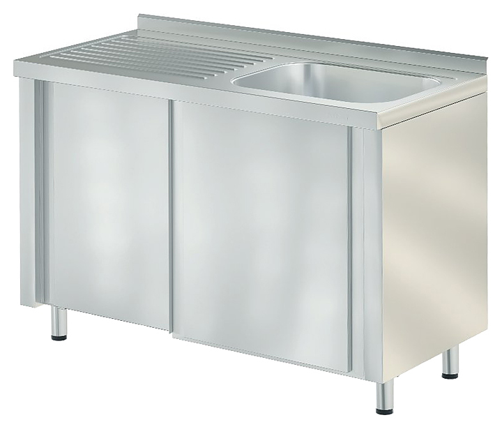 Ванна моечная ATESY СТМ-1/1200/600 купе (ванна справа)