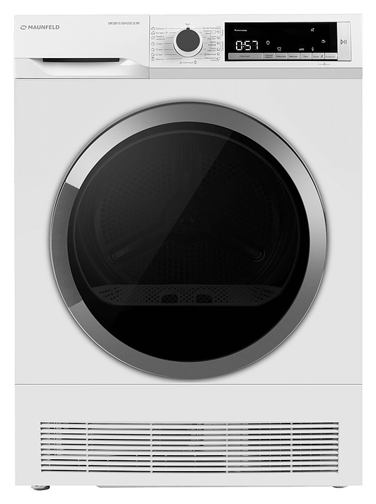 Сушильная машина Maunfeld MFDM157WH200 SLIM белая