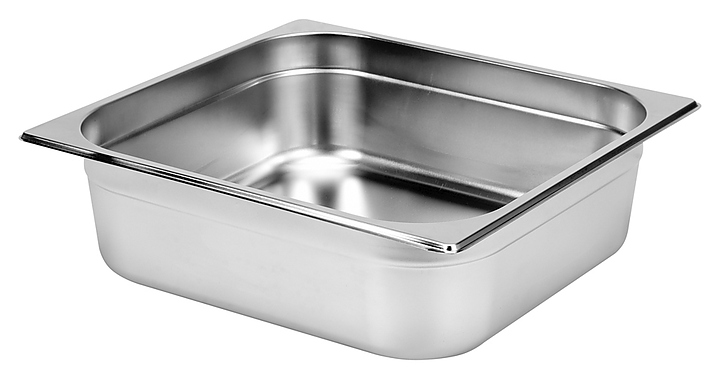 Гастроемкость Rosso GN 2/3-100 (354х325x100) нерж. сталь
