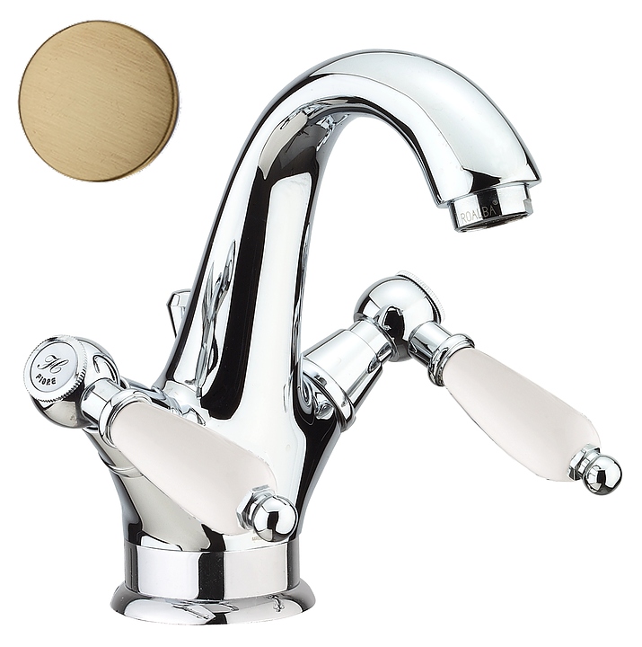 Смеситель для раковины Fiore Coloniale 02ZZ0623 бронза