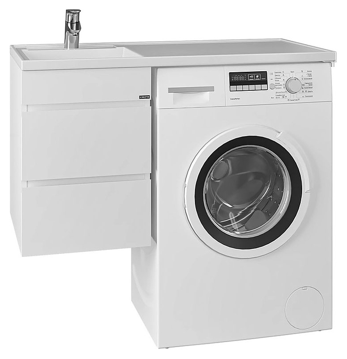 Тумба под раковину СаНта Марс 38 подвесная