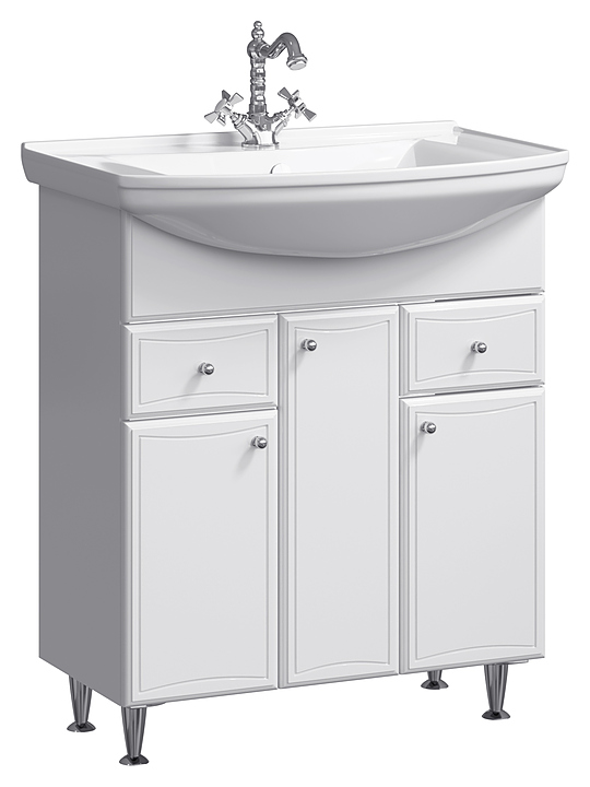 Тумба Aqwella Barcelona BA0107K 72 см, белый