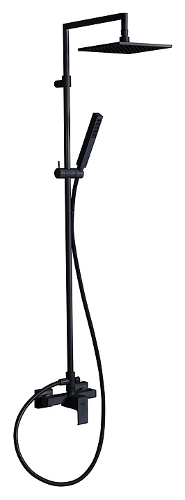 Стойка душевая CEZARES PORTA-CD-NOP, черная матовая