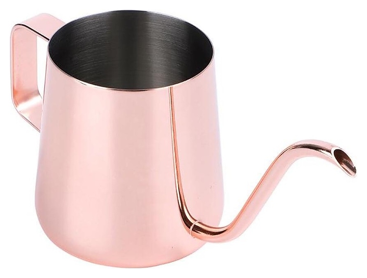 Чайник для пуровера P.L. Barbossa D001610-350 Бариста 350 мл (нерж. сталь) розовое золото