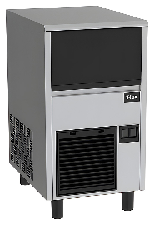 Льдогенератор T-LUX IM 2608C Кубик Шляпка с бункером 8 кг