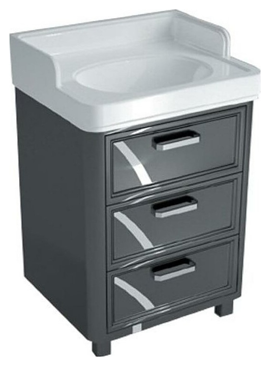 Тумба под раковину Kerama Marazzi Pompei PO.60.3\BLK