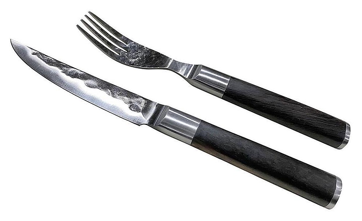 Набор приборов для стейка P.L. Proff Cuisine Garwin JP020-SD с деревянным футляром Pakka Black