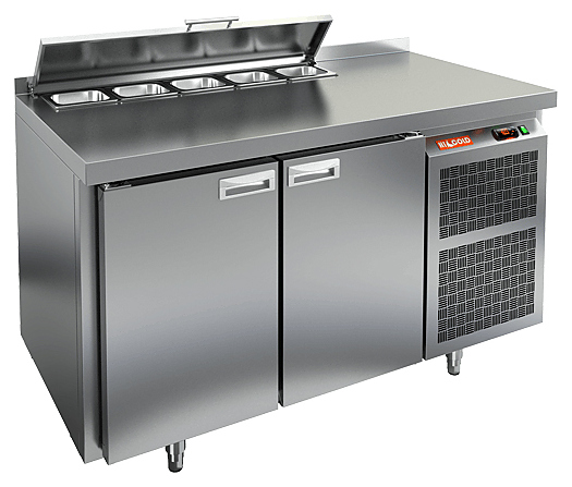 Стол для салатов HICOLD SL2-11SN (1/6) с крышкой